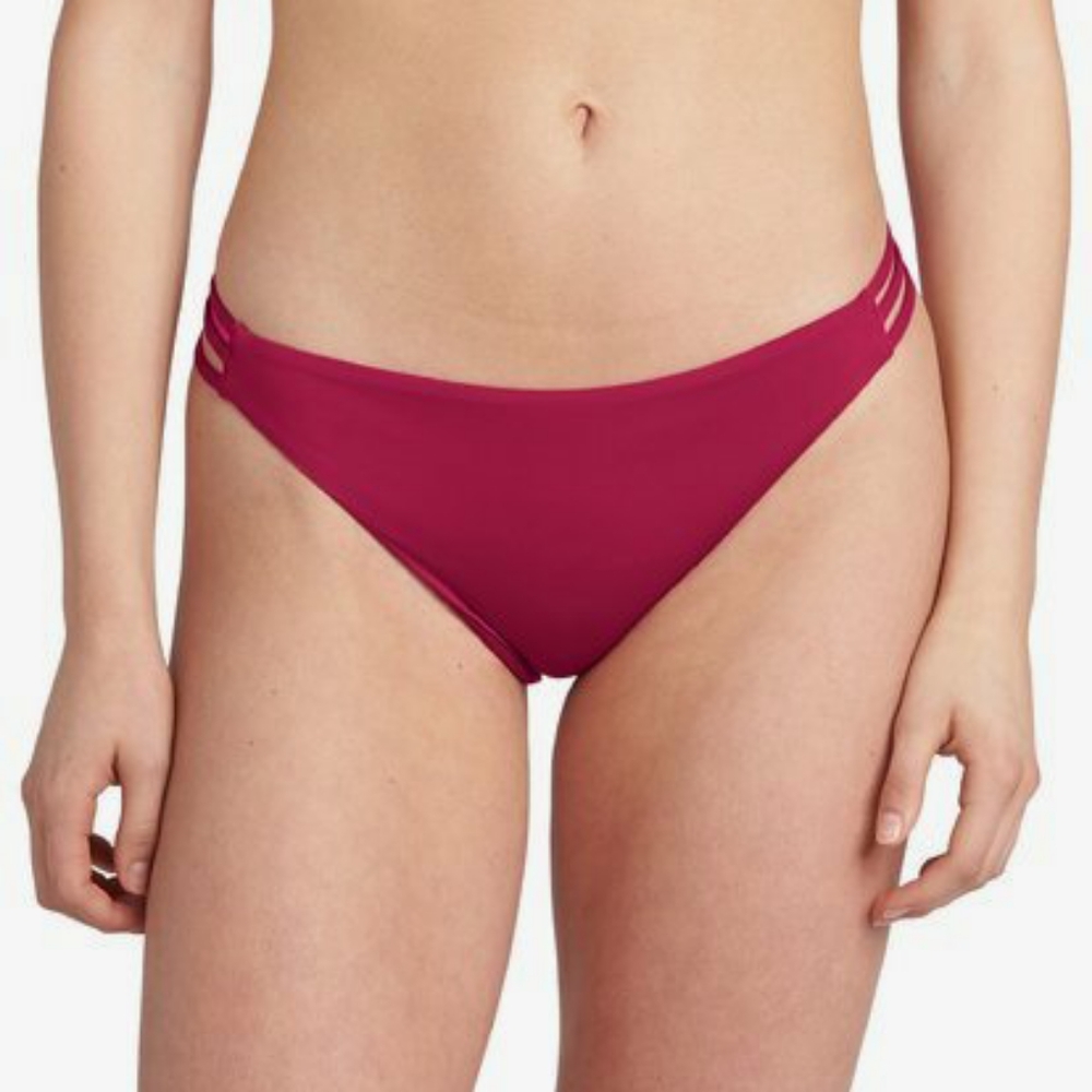 🌈 NWT Roxy Maroon Bikini Bottoms - Picture 2 of 7